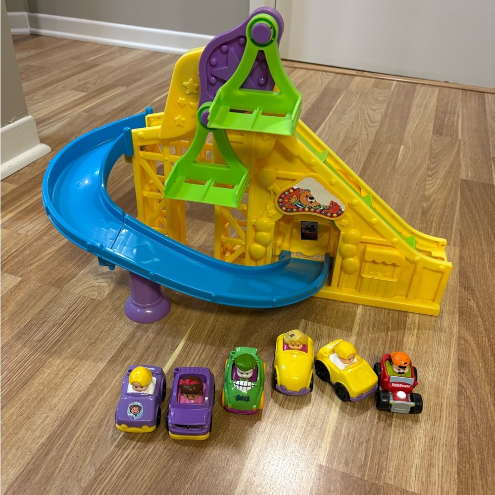 Fisher Price Little People Roller Coaster with wheelies